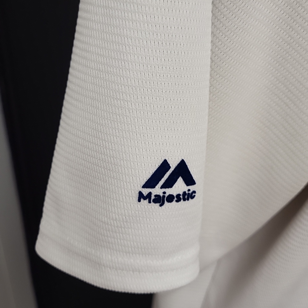 Los Angeles Dodgers White & Royal MAJESTIC Jersey, XL - Picture 7 of 8